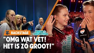 13 DIT GEBEURDE ER OP DE DAG VAN DE FINALE 🤩  JUNIOR SONGFESTIVAL 2023 🇳🇱 [upl. by Esinnej]