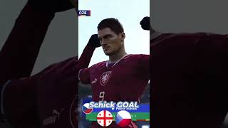 Patrik Schick Goal ðŸ‡¬ðŸ‡ªðŸ†ðŸ‡¨ðŸ‡¿ georgia euro2024 czechrepublic geocze schick [upl. by Nathan]