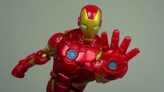 Marvel Legends Heroic Age Iron Man Iron Monger BAF Wave Figure Review [upl. by Thurmond]