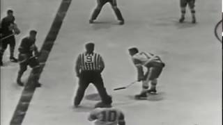 1957 NHL LEAFS ORIGINAL TV BROADCASTS 2 PART GAMES [upl. by Mcdade]