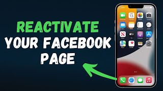 How to Reactivate Facebook Page 2024 Full Guide [upl. by Stranger176]