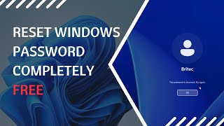 Reset Windows Password Completely FREE [upl. by Tench45]