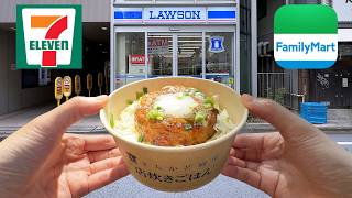 Eating ONLY Convenience Store Food in Japan for 24 Hours [upl. by Lucretia]