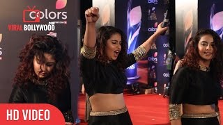 Funny Avika Gor Masti At Golden Petal Awards 2017  Funny Moment With Media  Kaun Banega Crorepati [upl. by Ahsele]