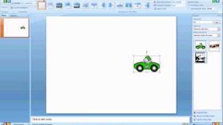 how to move a picture on powerpoint [upl. by Ahsinam]