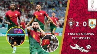 Portugal vs Uruguay 20 RESUMEN 4K Fase de Grupos 🏆 Qatar 2022 🎙️ PABLO GIRALT [upl. by Yup552]