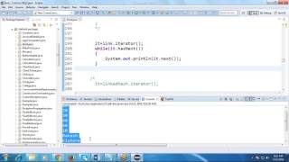 Java Turorial6arraylist iteratorhasNextnextLinked List [upl. by Courtney351]