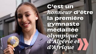 Les premières fois sportives de Kaylia Nemour 🤸‍♀️ [upl. by Hunley]