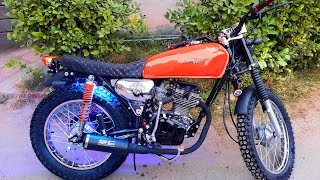 Complete Assembling of Honda CG 125  Cafe Racer  Honda CG 125 Modified [upl. by Curkell]