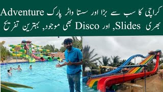 Biggest Water Park in karachi  Cheapest Water Park  Paradise Water Park [upl. by Wiley]