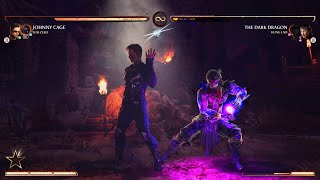 Johnny Cage vs The Dark Dragon【Mortal Kombat 1 Invasion Boss】 [upl. by Eustis]