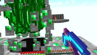 Viele Emeralds durch Glück 1000 Diamant Spitzhacke in Minecraft Lucky Block Bedwars [upl. by Haidedej]