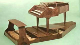 JS Bach  Trio Sonata in Eb Major  BWV 525  13  Pedal Harpsichord [upl. by Dnomasor]