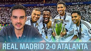 Quarteto já funciona bem e Madrid vence uma valente Atalanta [upl. by Prince]