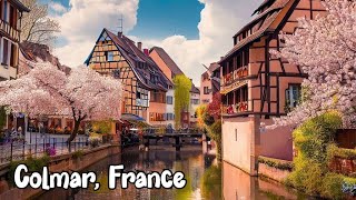 Colmar France Walking tour 4K  The Most Beautiful cities in the World  Incredibly charming [upl. by Nalad945]