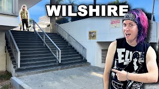 Skating the Wilshire 15 and 10 Stair in 2023  Spot History Ep 9 [upl. by Denn]