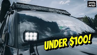 Are These Cheap Ditch Lights Worth It Full Install [upl. by Svend]