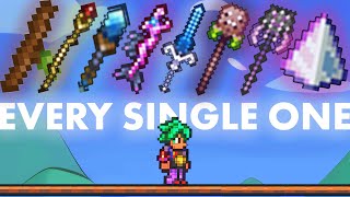 EVERY Mage Weapon Youll Need in Terraria in 6 MINS [upl. by Anemaj]