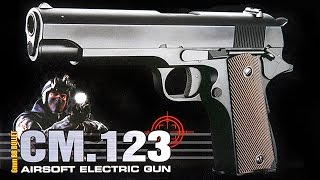 Cybergun COLT 1911 RAIL GUN KWC CO2 Airsoft 6mm GBB unboxing and overview [upl. by Grussing]