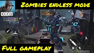 INSANE CODM Zombies Endless Mode  Full Gameplay amp High Round SurvivalAndroidIOS [upl. by Alahs]