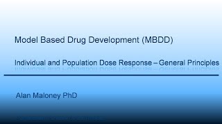 L5  Individual and Population Dose Response [upl. by Rehpotirhc400]