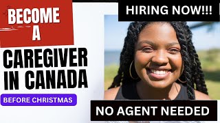 LATEST NEWS Become A Caregiver In Canada In 3 Months [upl. by Aneej]