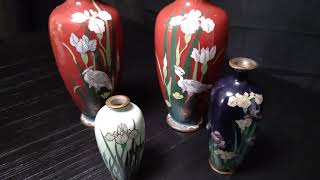 Hayashi Kodenji  Collection Yusen shippo jippo cloisonne art family reunion [upl. by Nabroc]