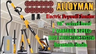 Alloyman Electric Drywall Sander [upl. by Biddy]