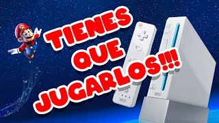 Los 13 Mejores juegos de WII que deberías jugar SI o SI [upl. by Nolrak]