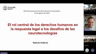 Primera conferencia Red Iberoamericana de Neuroderecho y Neuroética [upl. by Surat]