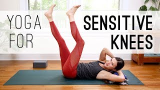 Yoga For Sensitive Knees  Yoga With Adriene [upl. by Emmaline]