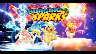 Opening a Surging Sparks Pokémon Booster Box [upl. by Sax803]