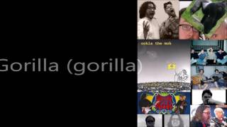 Lyrics video for the song Gorilla gorilla from the CD Smell No Evil [upl. by Hefter]