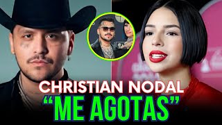 ¡Romance ROTO 😱 Christian Nodal y Ángela Aguilar ¿Demasiado TARDE para SALVAR su relación [upl. by Frasier]