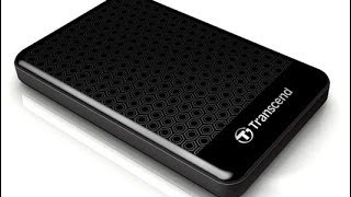 Transcend 25A3 1TB USB 30 Portable Hard Drive Review [upl. by Eleanor132]