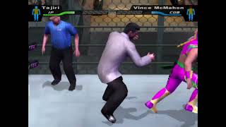 Vince McMahon VS Tajiri WWE Gameplay Final match [upl. by Sivar]