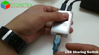 USB 20 MiNi  Auto Sharing Switch รุ่น FJUO25 [upl. by Admana818]