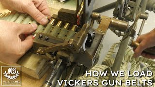 How We Load Vickers MG Belts VickersMG [upl. by Hyland]