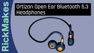 Ortizan Open Ear Bluetooth 53 Headphones [upl. by Hospers]