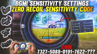 NEW UPDATE 33 🔥BEST SENSITIVITY CODECONTROL SETTINGS BGMIPUBG MOBILE  BGMI AFTER UPDATE 33 [upl. by Eustasius496]