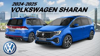 ALL NEW VOLKSWAGEN SHARAN 20242025 REDESIGN  Digimods DESIGN [upl. by Akcirre599]