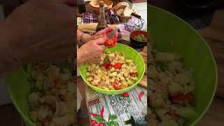 The most amazing Italian salad salad italiancusine dinnerideas [upl. by Shirberg]