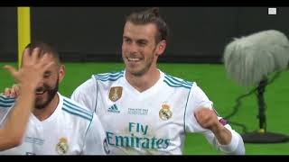 Gareth Bale goal vs Liverpool 26052018 [upl. by Atinot946]