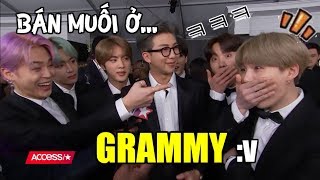 BTS FUNNY MOMENTS 40 BÁN MUỐI ở GRAMMY [upl. by Delorenzo725]