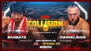 Shibata vs Danielson  AEW Collision 031624  Tranq Talk [upl. by Eugenides547]