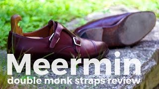 Meermin double monk straps review [upl. by Kelci350]