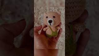 How to sew an amigurumi parts together final partcrochetbear amigurumibearcrochetamigurumi [upl. by Porche918]