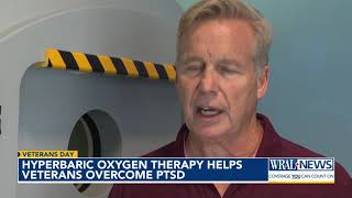 Hyperbaric oxygen therapy helps veterans overcome PTSD [upl. by Enimzzaj]