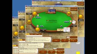 Poker Bot playing at PokerStars [upl. by Trask]