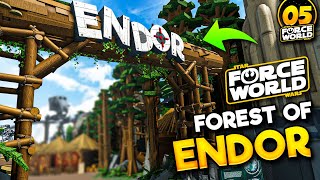 Building ENDOR From STAR WARS • Building Force World  5 [upl. by Ailama]